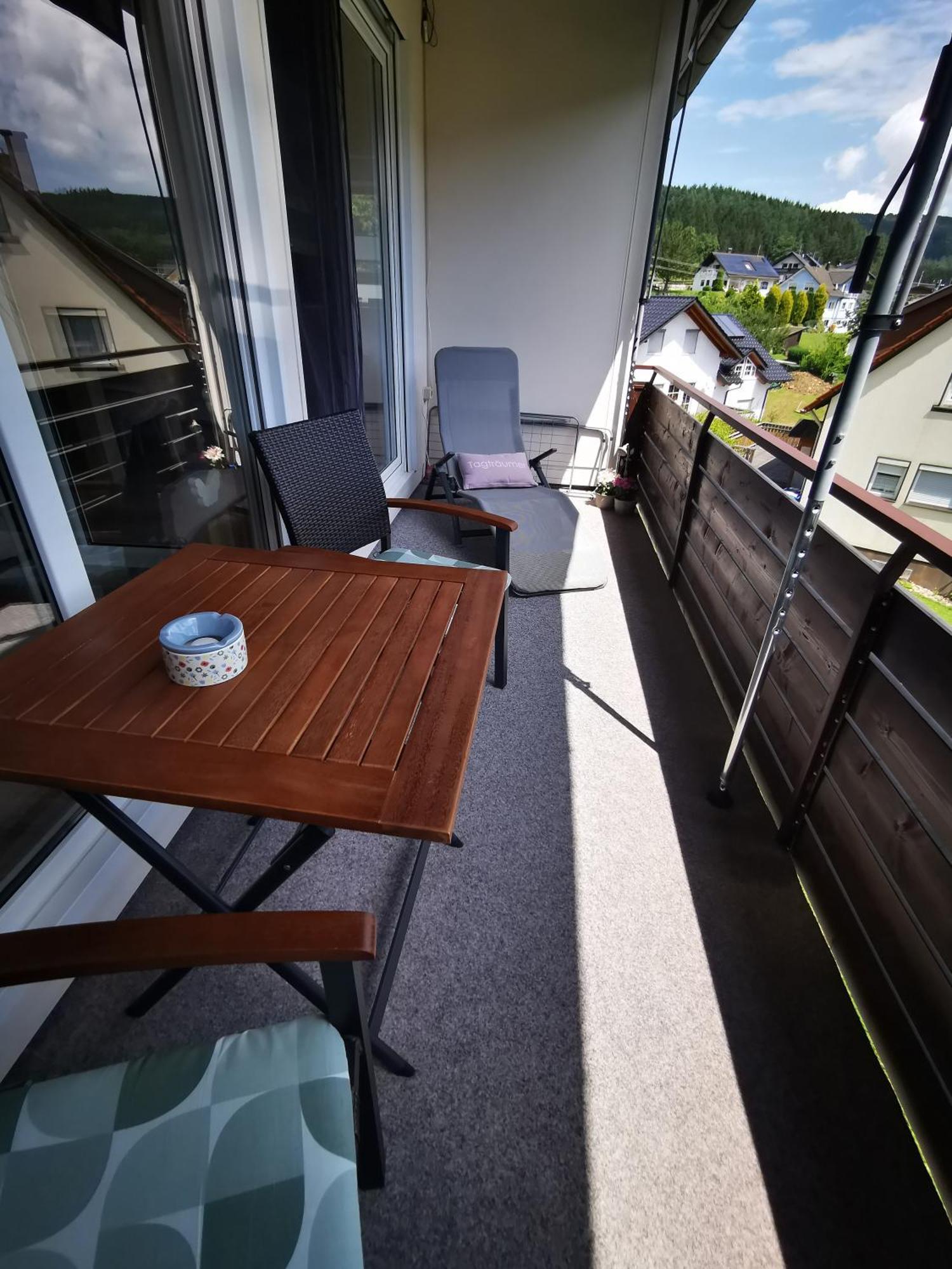 Ferienwohnung Blick Rappenstein Hausen am Tann 외부 사진