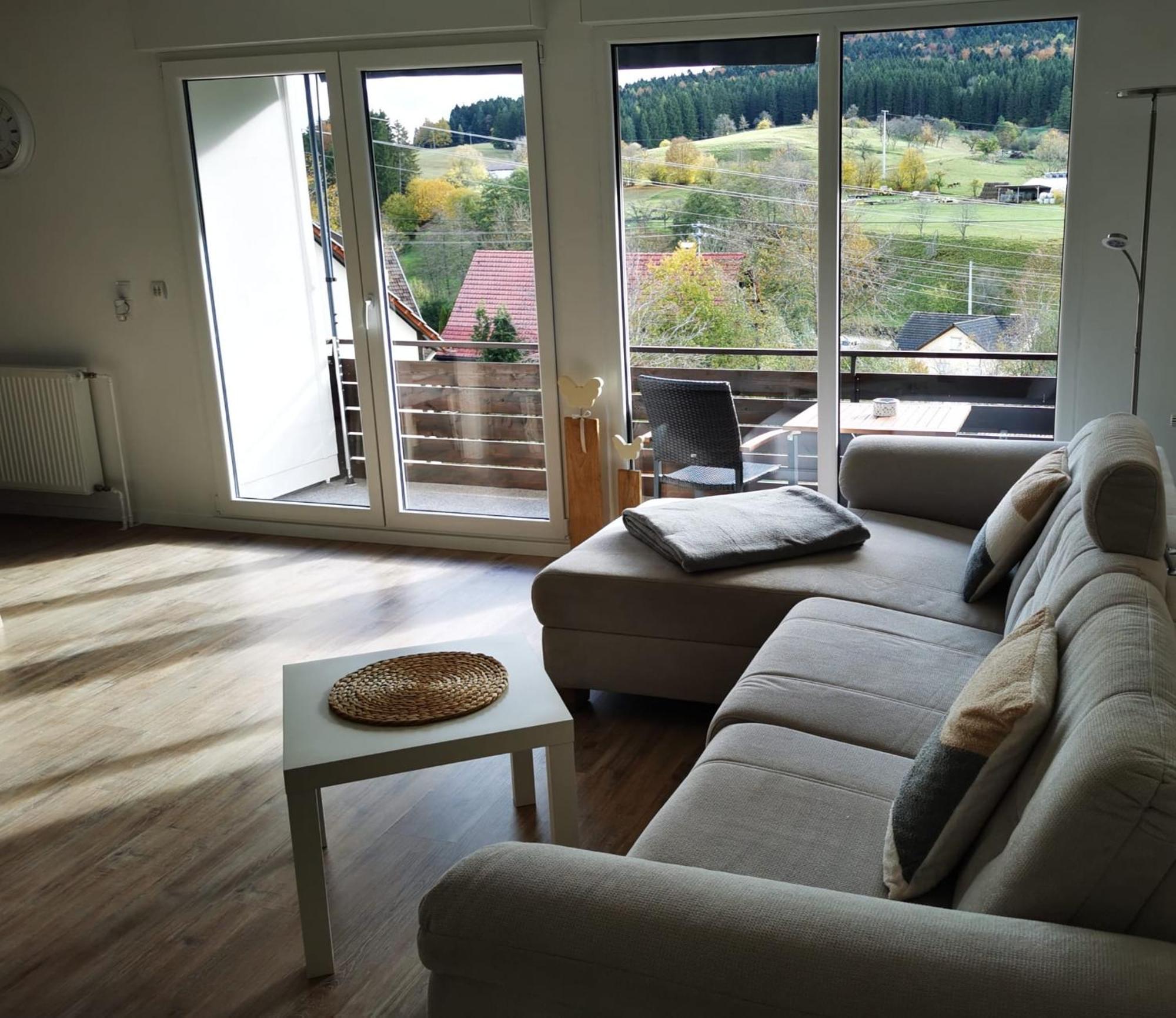 Ferienwohnung Blick Rappenstein Hausen am Tann 외부 사진
